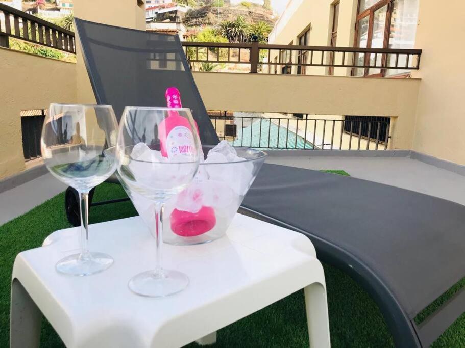 Estudio Con Amplia Terraza En Puerto De La Cruz Екстериор снимка